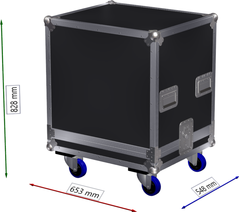 FLIGHTCASE PER MARKBASS 104 HR